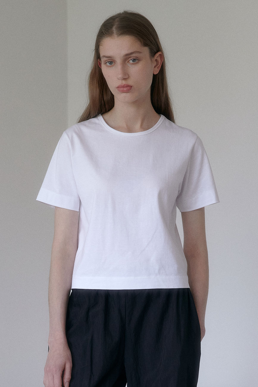 [17차 5/24 예약배송] Silket Essential T-Shirts (White)