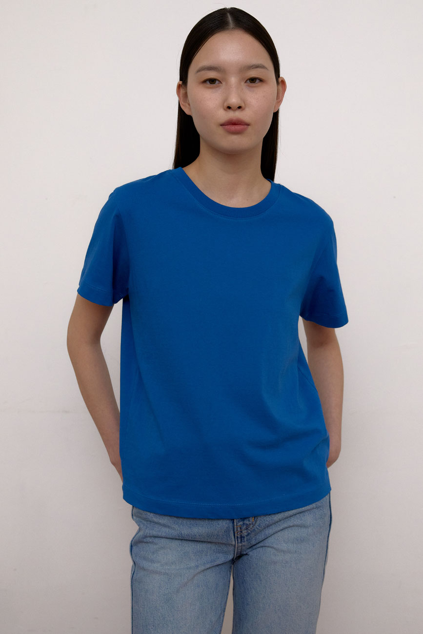 Regular cotton T-Shirts (Blue)