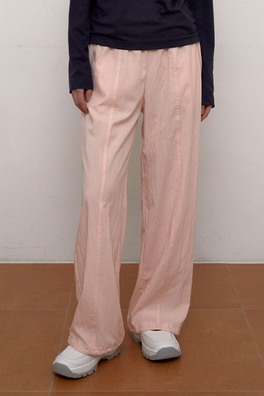 [RE] Nylon Line String Pants (Pink)